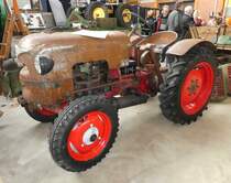 =Meili P11 SP, Bj. 1955, 18 PS, steht bei der Bulldog-Messe in Alsfeld, 10-2019
