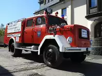 MAGIRUS-DEUTZ TLF MERCUR
In HAIGER/HESSEN war dieses bildschöne MAGIRUS-TLF am 7.5.2020 als  Werbemodel 
für einen großen Sonderposten-Markt zu sehen....