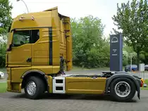 Profil/-Seitenansicht des NEW MAN TGX 18.510 am 05.05.2020 in Berlin.