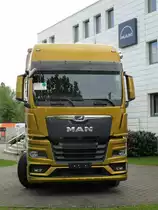 Frontansicht des New MAN TGX 18.510 am 05.05.2020 in Berlin.