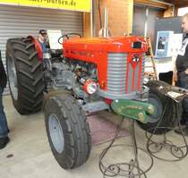 =MF 65, Bj. 1960, 54 PS, steht bei der Bulldog-Messe in Alsfeld zum Verkauf, 10-2019