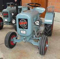 =Eicher ED 16/2- Modell, gesehen bei der Bulldog-Messe in Alsfeld, 10-2019