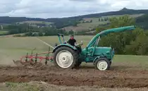 =MAN bei der Feldarbeit, gesehen beim Schlüter-Treffen am Kirchheimer See, 09-2019