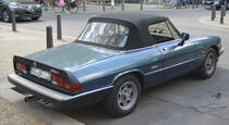 Ein Alfa Romeo Spider „Aerodinamica“ wie er zwischen 1983–1989 gebaut wurde am 15.05.20 Berlin Prenzl. Berg.