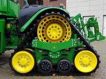 =Antriebseinheit des John Deere 9620 RX, gesehen im John Deere-Forum Mannheim im November 2019