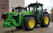 =John Deere 8345 R, ausgestellt im John Deere-Forum Mannheim im November 2019