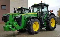 =John Deere 8345 R, ausgestellt im John Deere-Forum Mannheim im November 2019