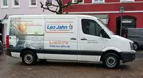 =VW Crafter von Heizungs/Sanitärtechnik Leo JAHN, 03-2020