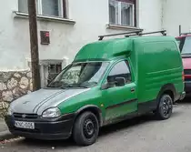 Opel Combo B, fotografiert in Oktober, 2019.