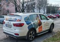 Rückansicht: KIA Sorento. Foto: Januar, 2020.