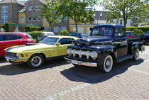 Zwei Ford Oldtimer, Mustang Mach 1 und Pickup in Rheinbach - 17.05.2020