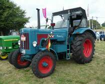 =Hanomag Robust 800, gesehen bei der Oldtimerausstellung in Uttrichshausen, 07-2019