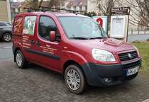 =Fiat Doblo der Zimmervermietung REUM steht im Januar 2020 in Bad Liebenstein