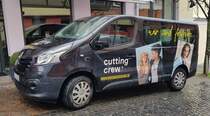 =Renault Trafic der  cutting crew  steht im März 2020 in Hünfeld