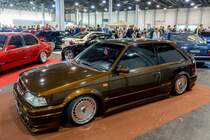 Mazda 323 tuning. Foto: Automobil und Tunung Show, BUdapest, 2019.