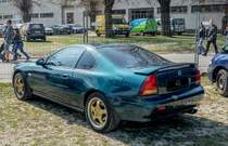 Rückansicht: Honda Prelude. Foto: Besucherparkplatz der AMTS, 03.2019, Budapest.