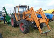 =Fendt GT in Kommunallackierung, ausgestellt bei der Oldtimerausstellung in Uttrichshausen, 07-2019