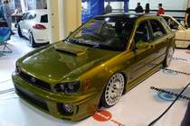 Subaru Impreza Mk2 Kombi getunt. Foto: AMTS, 03.2019, Budapest.