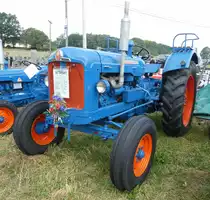 =Fordson Super Major, Bj. 1960, 54 PS, ausgestellt bei der Oldtimerausstellung in Uttrichshausen, 07-2019