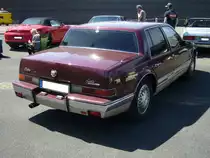 Heckansicht eines Cadillac Seville des Modelljahres 1989/1990. Offenes Klassikertreffen an Mo´s Bikertreff in Krefeld am 31.05.2020, natürlich unter Einhaltung sämtlicher momentanen Regeln und Hygienevorschriften.
