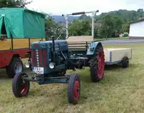 =Hanomag R 12 (H 1953), ausgestellt bei der Oldtimerausstellung in Uttrichshausen, 07-2019