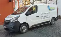 =Opel Vivaro vom Gebäudereiniger KRANZ steht im Januar 2020 in Hünfeld