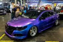 VW Passat CC tuning. Foto: AMTS, 03.2019, Budapest.