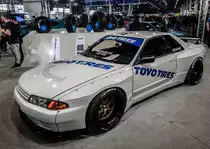 Nissan Skyline R32 GT-R anspruchsvoll getunt. Foto: AMTS, 03.2019, Budapest.