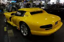 Rückansicht: Dodge Viper Mk1 Hard top Roadster. Foto: AMTS, 03.2019, Budapest.
