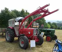 =Güldner G 45, Bj. 1966, 45 PS, ausgestellt bei der Oldtimerausstellung in Uttrichshausen, 07-2019