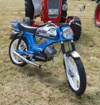 =Zünapp ZD 25, ausgestellt bei der Oldtimerausstellung in Uttrichshausen, 07-2019