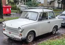Trabant 601, gesehen in November, 2019.