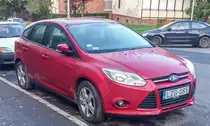 Ford Focus Mk3, gesehen in November, 2019.
