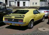 Ford Mustang Mach1 351, Heckansicht, in Rheinbach - 17.05.2020