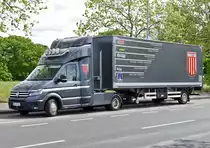 VW-Minisattelzug (Crafter) in Euskirchen - 30.04.2020