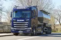 Scania R 500 Tanksattel bei Euskirchen - 04.04.2020