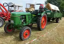 =Deutz D 30 S, Bj. 1964, 28 PS, gesehen bei der Oldtimerausstellung in Uttrichshausen, 07-2019