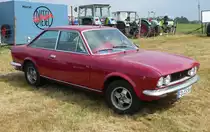 =Fiat 124 Sport 1600, gesehen bei der Oldtimerausstellung in Uttrichshausen, 07-2019