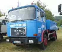 =MAN 19.281, Bj. 1977, 280 PS, gesehen bei der Oldtimerausstellung in Uttrichshausen, 07-2019
