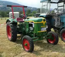 =Deutz F2L 712, Bj. 1059, 18 PS, gesehen bei der Oldtimerausstellung in Uttrichshausen, 07-2019
