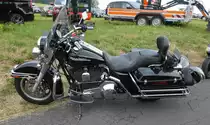 =Harley Davidson, gesehen bei der Oldtimerausstellung in Uttrichshausen, 07-2019