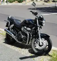 Ein altes Honda Motorrad. Aufgenommen am 15.06.2020 in Berlin.