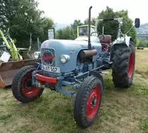 =Eicher Mammut, 54 PS, gesehen bei der Oldtimerausstellung in Uttrichshausen, 07-2019