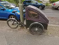 Lastenrad von Christiania Bikes. Gesehen am 15.06.2020 in Berlin.