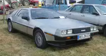 =DeLorean DMC 12, Bj. 1981, 2,9 l, 132 PS, gesehen bei der Oldtimerausstellung in Uttrichshausen, 07-2019