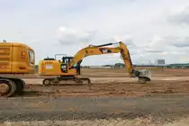 CAT 320 am 19.06.20 in Erlensee auf einer Baustelle. Ich durfte durch nachfragen Fotos machen die Stelle war nicht eingezäunt 