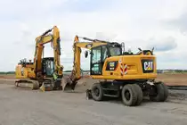 CAT M315F am 19.06.20 in Erlensee auf einer Baustelle. Ich durfte durch nachfragen Fotos machen die Stelle war nicht eingezäunt