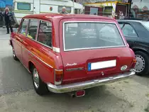 Heckansicht eines Audi 75 Variant. Alte Dreherei in Mülheim an der Ruhr am 21.06.2020.