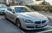 BMW 6 GranCoupé. Foto: Januar, 2020.