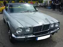 Jaguar XJ C6 Coupe. Dieses Modell war von September 1973 bis Februar 1979 im Verkaufsprogramm der Marke aus Coventry. Angetrieben wird die  Katze  von einem Sechszylinderreihenmotor, der aus einem Hubraum von 3442 cm³ eine Leistung von 161 PS an die Hinterachse weiter gibt. Alte Dreherei in Mülheim an der Ruhr am 21.02.2020.